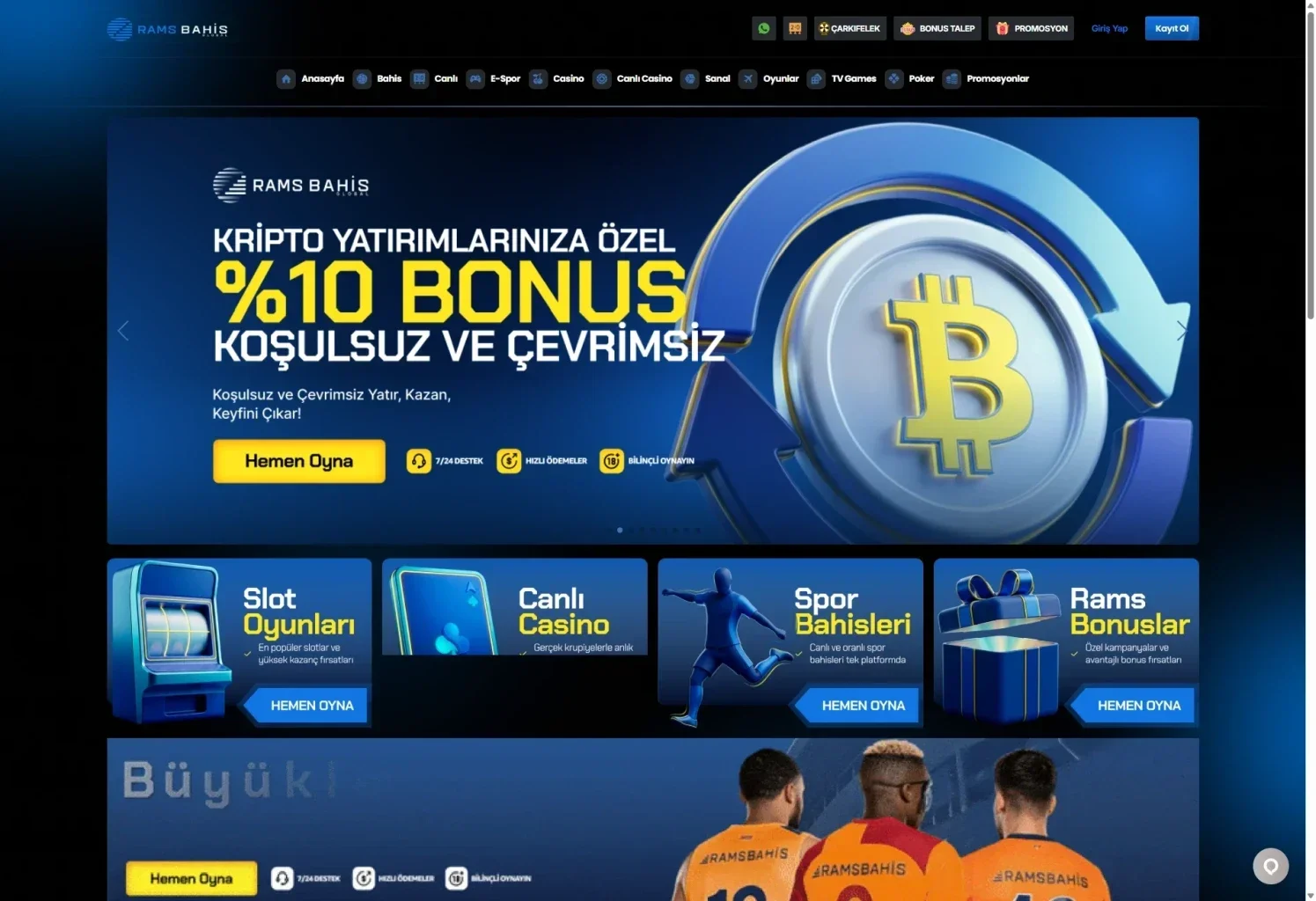 Rams Bahis ekran görüntüsü